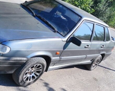 Серый ВАЗ 2115 Самара, объемом двигателя 1.5 л и пробегом 190 тыс. км за 1100 $, фото 4 на Automoto.ua