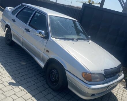 Серый ВАЗ 2115 Самара, объемом двигателя 1.5 л и пробегом 225 тыс. км за 500 $, фото 1 на Automoto.ua