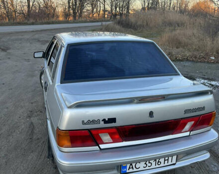 Серый ВАЗ 2115 Самара, объемом двигателя 1.5 л и пробегом 188 тыс. км за 1950 $, фото 4 на Automoto.ua