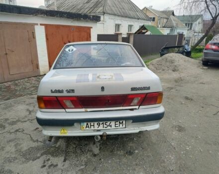 Серый ВАЗ 2115 Самара, объемом двигателя 1.5 л и пробегом 380 тыс. км за 1000 $, фото 4 на Automoto.ua
