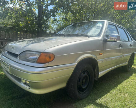 Серый ВАЗ 2115 Самара, объемом двигателя 1.5 л и пробегом 328 тыс. км за 1600 $, фото 3 на Automoto.ua