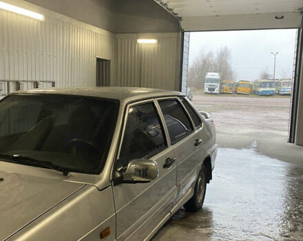 Серый ВАЗ 2115 Самара, объемом двигателя 1.5 л и пробегом 350 тыс. км за 1600 $, фото 3 на Automoto.ua