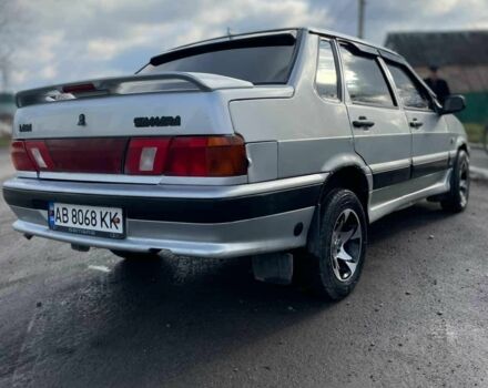 Серый ВАЗ 2115 Самара, объемом двигателя 1.5 л и пробегом 230 тыс. км за 1400 $, фото 4 на Automoto.ua