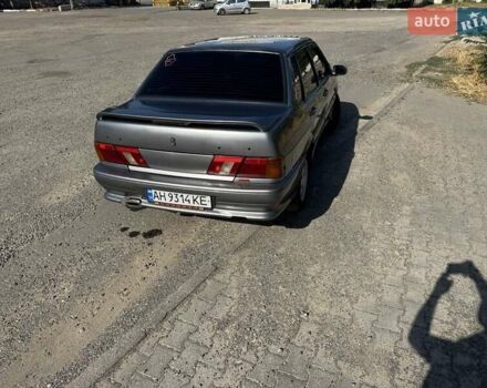 Серый ВАЗ 2115 Самара, объемом двигателя 1.5 л и пробегом 249 тыс. км за 2600 $, фото 2 на Automoto.ua