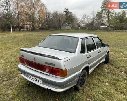 Серый ВАЗ 2115 Самара, объемом двигателя 1.5 л и пробегом 230 тыс. км за 1500 $, фото 3 на Automoto.ua