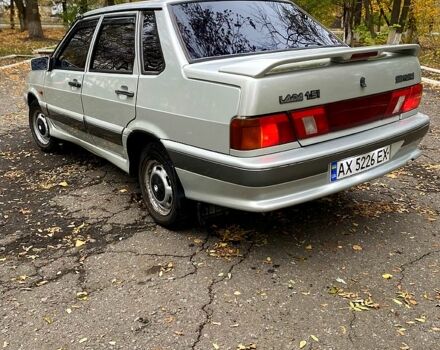 Серый ВАЗ 2115 Самара, объемом двигателя 1.5 л и пробегом 201 тыс. км за 2200 $, фото 6 на Automoto.ua