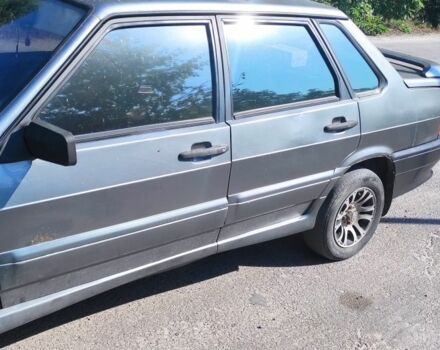 Серый ВАЗ 2115 Самара, объемом двигателя 1.5 л и пробегом 190 тыс. км за 1100 $, фото 5 на Automoto.ua