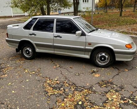 Серый ВАЗ 2115 Самара, объемом двигателя 1.5 л и пробегом 201 тыс. км за 2200 $, фото 2 на Automoto.ua