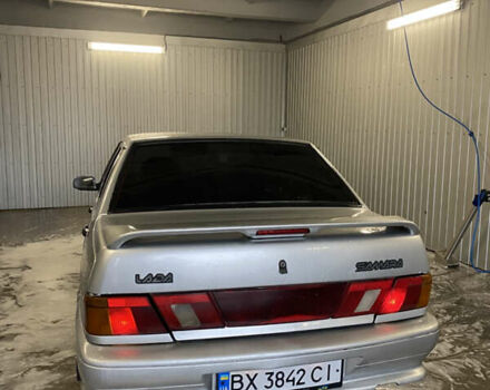 Серый ВАЗ 2115 Самара, объемом двигателя 1.5 л и пробегом 350 тыс. км за 1600 $, фото 1 на Automoto.ua