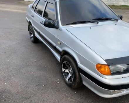 Серый ВАЗ 2115 Самара, объемом двигателя 1.5 л и пробегом 230 тыс. км за 1400 $, фото 8 на Automoto.ua