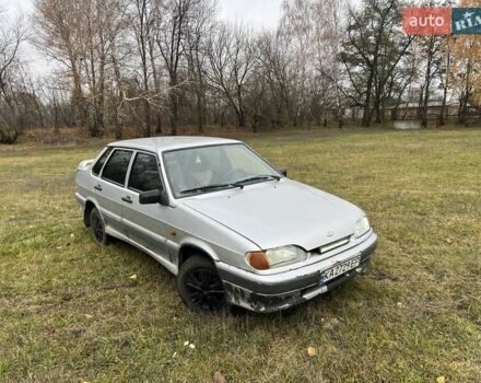 Серый ВАЗ 2115 Самара, объемом двигателя 1.5 л и пробегом 230 тыс. км за 1500 $, фото 4 на Automoto.ua