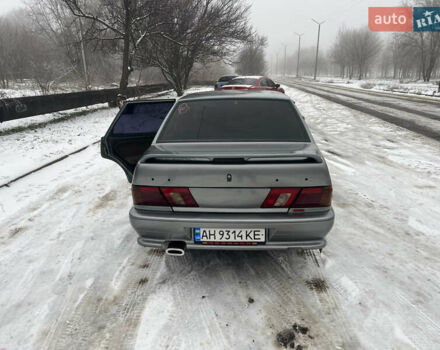Сірий ВАЗ 2115 Самара, об'ємом двигуна 1.5 л та пробігом 249 тис. км за 2200 $, фото 8 на Automoto.ua
