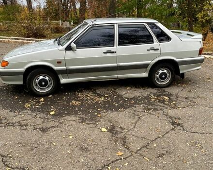 Серый ВАЗ 2115 Самара, объемом двигателя 1.5 л и пробегом 201 тыс. км за 2200 $, фото 1 на Automoto.ua