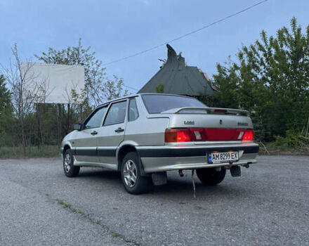 Серый ВАЗ 2115 Самара, объемом двигателя 1.5 л и пробегом 177 тыс. км за 2200 $, фото 5 на Automoto.ua