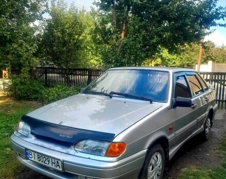Серый ВАЗ 2115 Самара, объемом двигателя 1.5 л и пробегом 190 тыс. км за 1500 $, фото 4 на Automoto.ua