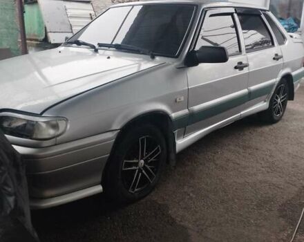 Серый ВАЗ 2115 Самара, объемом двигателя 1.5 л и пробегом 200 тыс. км за 2700 $, фото 7 на Automoto.ua