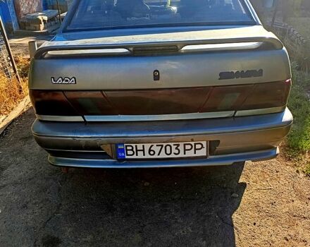 Серый ВАЗ 2115 Самара, объемом двигателя 1.5 л и пробегом 257 тыс. км за 2300 $, фото 3 на Automoto.ua