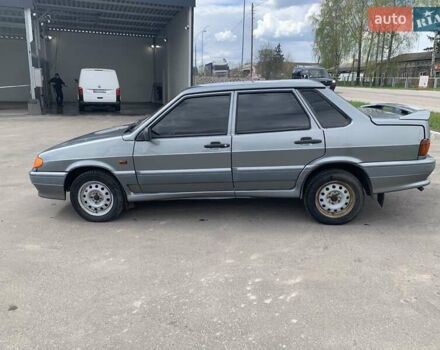 Серый ВАЗ 2115 Самара, объемом двигателя 1.5 л и пробегом 156 тыс. км за 3000 $, фото 6 на Automoto.ua