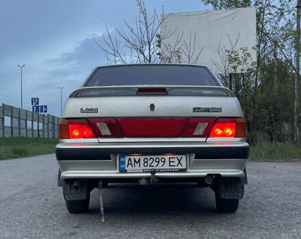Серый ВАЗ 2115 Самара, объемом двигателя 1.5 л и пробегом 177 тыс. км за 2200 $, фото 4 на Automoto.ua