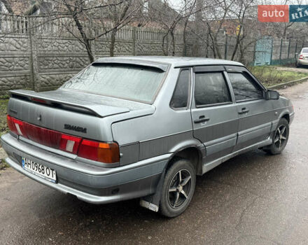 Серый ВАЗ 2115 Самара, объемом двигателя 1.5 л и пробегом 180 тыс. км за 1850 $, фото 4 на Automoto.ua