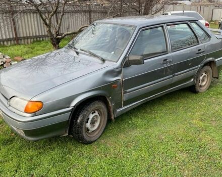 Серый ВАЗ 2115 Самара, объемом двигателя 1.6 л и пробегом 200 тыс. км за 1100 $, фото 3 на Automoto.ua