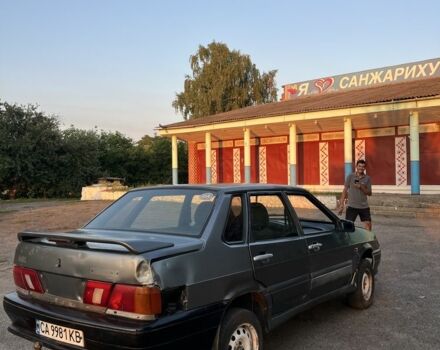 Серый ВАЗ 2115 Самара, объемом двигателя 1.5 л и пробегом 390 тыс. км за 999 $, фото 4 на Automoto.ua