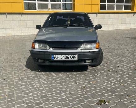 Серый ВАЗ 2115 Самара, объемом двигателя 1.5 л и пробегом 216 тыс. км за 2600 $, фото 4 на Automoto.ua