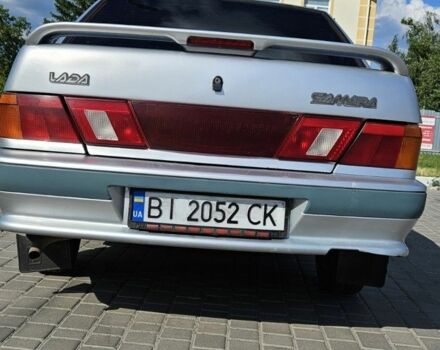 Серый ВАЗ 2115 Самара, объемом двигателя 1.5 л и пробегом 250 тыс. км за 1950 $, фото 3 на Automoto.ua