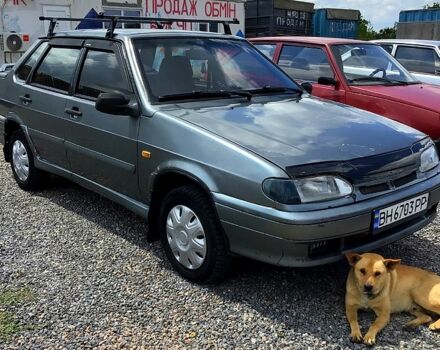 Серый ВАЗ 2115 Самара, объемом двигателя 1.5 л и пробегом 150 тыс. км за 1500 $, фото 1 на Automoto.ua