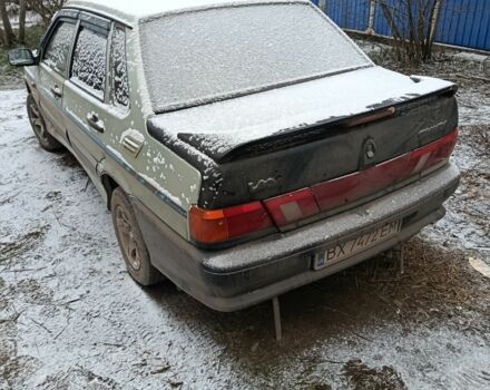 Серый ВАЗ 2115 Самара, объемом двигателя 1.5 л и пробегом 220 тыс. км за 1184 $, фото 3 на Automoto.ua