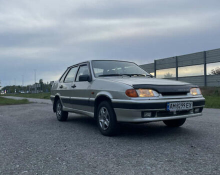 Серый ВАЗ 2115 Самара, объемом двигателя 1.5 л и пробегом 177 тыс. км за 2200 $, фото 1 на Automoto.ua