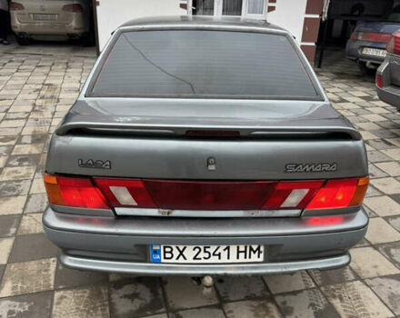 Серый ВАЗ 2115 Самара, объемом двигателя 1.5 л и пробегом 210 тыс. км за 1350 $, фото 3 на Automoto.ua