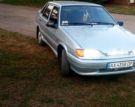 Серый ВАЗ 2115 Самара, объемом двигателя 1.5 л и пробегом 111 тыс. км за 1650 $, фото 3 на Automoto.ua