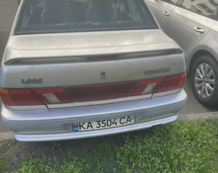 Серый ВАЗ 2115 Самара, объемом двигателя 1.5 л и пробегом 140 тыс. км за 1450 $, фото 4 на Automoto.ua