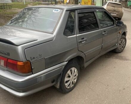 Серый ВАЗ 2115 Самара, объемом двигателя 1.5 л и пробегом 70 тыс. км за 1200 $, фото 1 на Automoto.ua