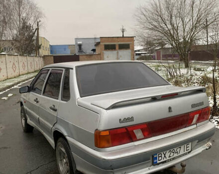 Серый ВАЗ 2115 Самара, объемом двигателя 1.5 л и пробегом 210 тыс. км за 1500 $, фото 2 на Automoto.ua
