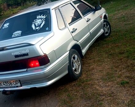 Серый ВАЗ 2115 Самара, объемом двигателя 1.5 л и пробегом 111 тыс. км за 1650 $, фото 1 на Automoto.ua