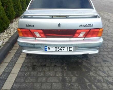 Серый ВАЗ 2115 Самара, объемом двигателя 1.5 л и пробегом 100 тыс. км за 1650 $, фото 4 на Automoto.ua