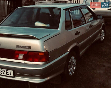 Серый ВАЗ 2115 Самара, объемом двигателя 1.5 л и пробегом 170 тыс. км за 1700 $, фото 5 на Automoto.ua