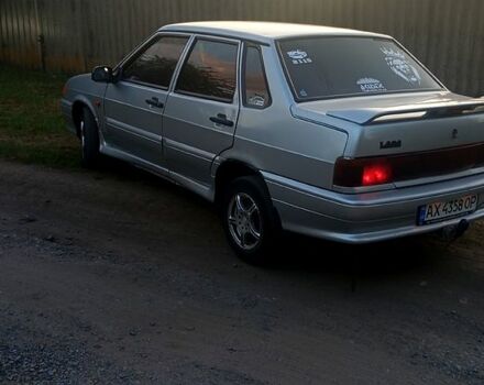 Серый ВАЗ 2115 Самара, объемом двигателя 1.5 л и пробегом 111 тыс. км за 1650 $, фото 4 на Automoto.ua