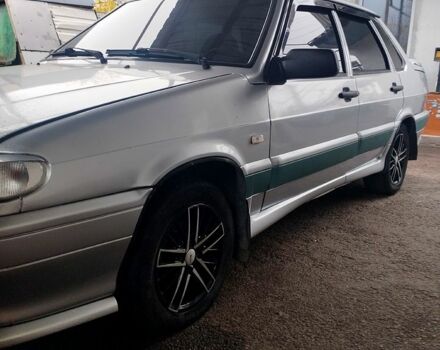 Серый ВАЗ 2115 Самара, объемом двигателя 1.6 л и пробегом 200 тыс. км за 2700 $, фото 2 на Automoto.ua