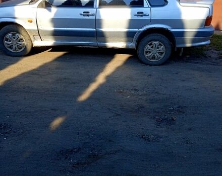 Серый ВАЗ 2115 Самара, объемом двигателя 1.5 л и пробегом 200 тыс. км за 1100 $, фото 1 на Automoto.ua