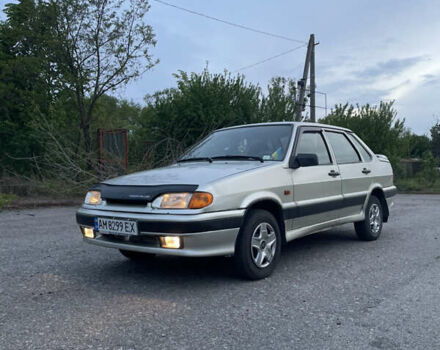 Серый ВАЗ 2115 Самара, объемом двигателя 1.5 л и пробегом 177 тыс. км за 2200 $, фото 7 на Automoto.ua