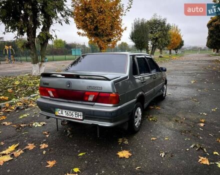 Серый ВАЗ 2115 Самара, объемом двигателя 1.5 л и пробегом 300 тыс. км за 1450 $, фото 5 на Automoto.ua