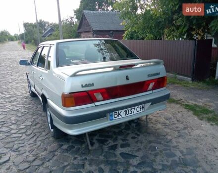 Серый ВАЗ 2115 Самара, объемом двигателя 1.5 л и пробегом 362 тыс. км за 2200 $, фото 4 на Automoto.ua