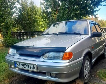 Серый ВАЗ 2115 Самара, объемом двигателя 1.5 л и пробегом 190 тыс. км за 1500 $, фото 1 на Automoto.ua