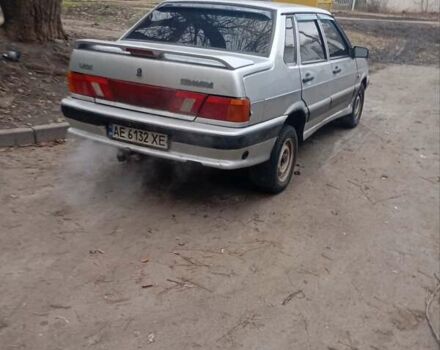 Серый ВАЗ 2115 Самара, объемом двигателя 1.5 л и пробегом 246 тыс. км за 1677 $, фото 7 на Automoto.ua