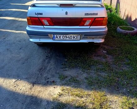 Серый ВАЗ 2115 Самара, объемом двигателя 1.5 л и пробегом 200 тыс. км за 1100 $, фото 2 на Automoto.ua