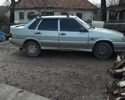 Серый ВАЗ 2115 Самара, объемом двигателя 1.5 л и пробегом 180 тыс. км за 1800 $, фото 4 на Automoto.ua