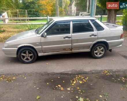 Сірий ВАЗ 2115 Самара, об'ємом двигуна 1.5 л та пробігом 160 тис. км за 1500 $, фото 2 на Automoto.ua